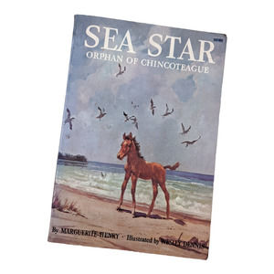 Sea Star: Orphan of Chincoteague (1979) by Marguerite Henry Vintage Softcover